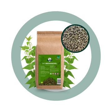 BIO Brennnessel – AB SOFORT ALS PELLETS