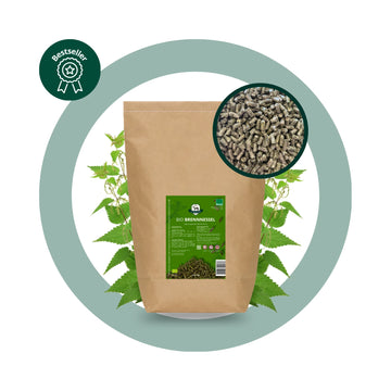 BIO Brennnessel – AB SOFORT ALS PELLETS